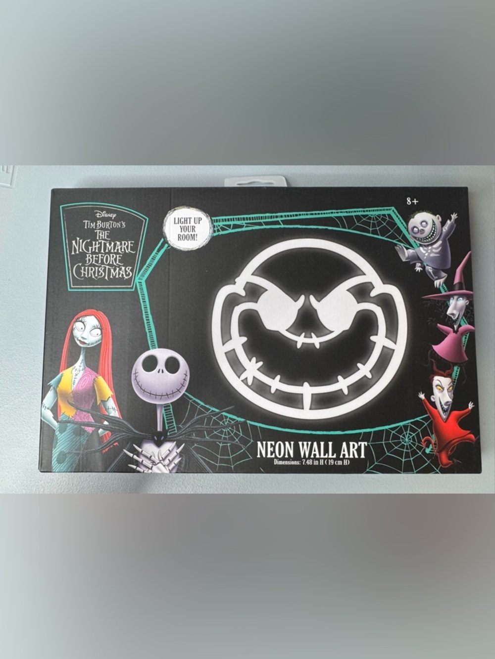 Disney The Nightmare Before Christmas Neon LED mood light Art Jack skellington